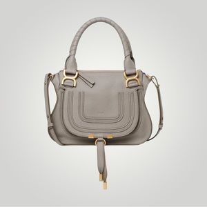 Chloe Small Double Carry Bag - Cashmere Grey